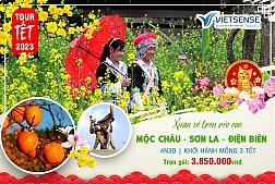 HN - Mộc Châu - Sơn La - Điện Biên Tết Âm Lịch 2025