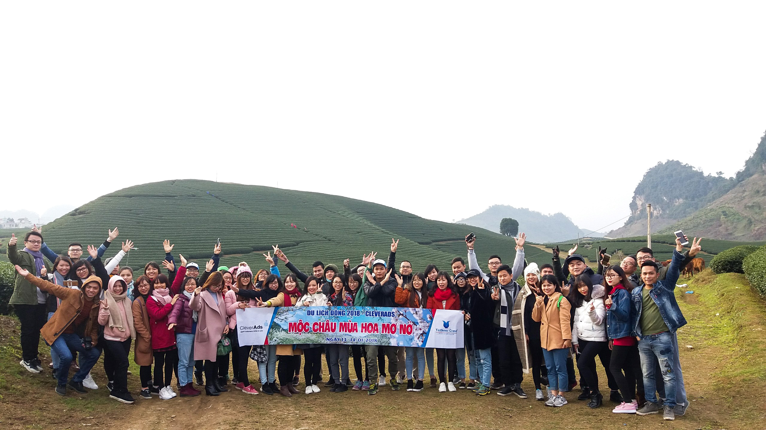 Hình Ảnh Đoàn chương trình Thung Nai Mộc Châu Khởi Hành 13 - 14/1/2018 - Ảnh 9