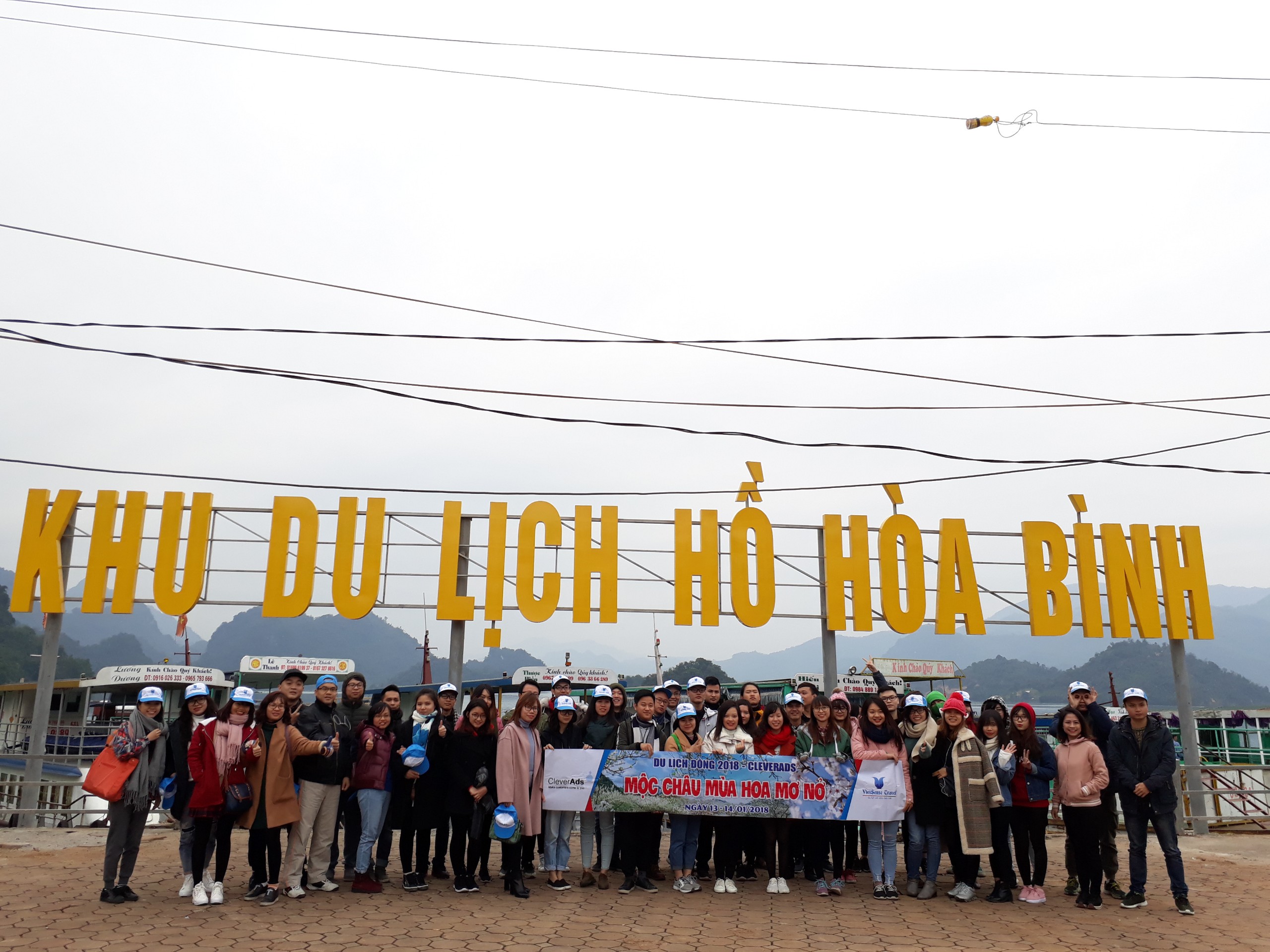 Hình Ảnh Đoàn chương trình Thung Nai Mộc Châu Khởi Hành 13 - 14/1/2018 - Ảnh 2