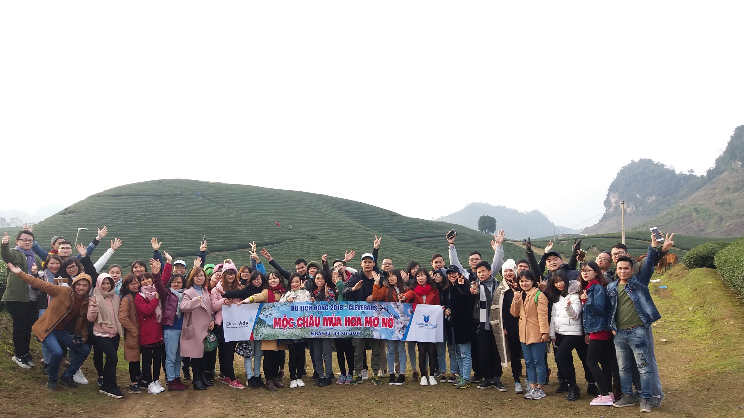 Hình Ảnh Đoàn chương trình Thung Nai Mộc Châu Khởi Hành 13 - 14/1/2018 - Ảnh 11