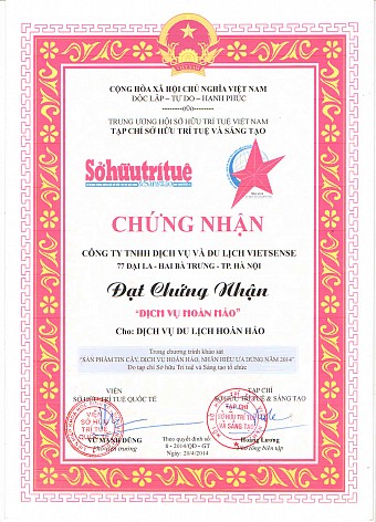 Chứng Nhận Dịch Vụ Hoàn Hảo