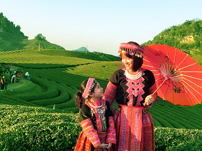 Hình Ảnh Đoàn Tour Mai Châu - Mộc Châu Tết Mậu Tuất 2018 Hình Ảnh Đoàn Tour Mai Châu - Mộc Châu Tết Mậu Tuất 2018
