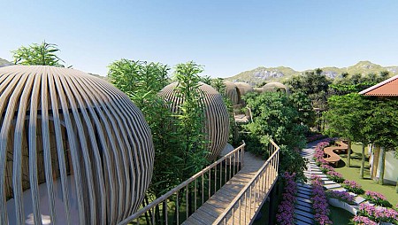 Hóa thân thành Lọ Lem qua ‘’ngôi nhà bí ngô’’ có 1-0-2 tại Mộc Châu