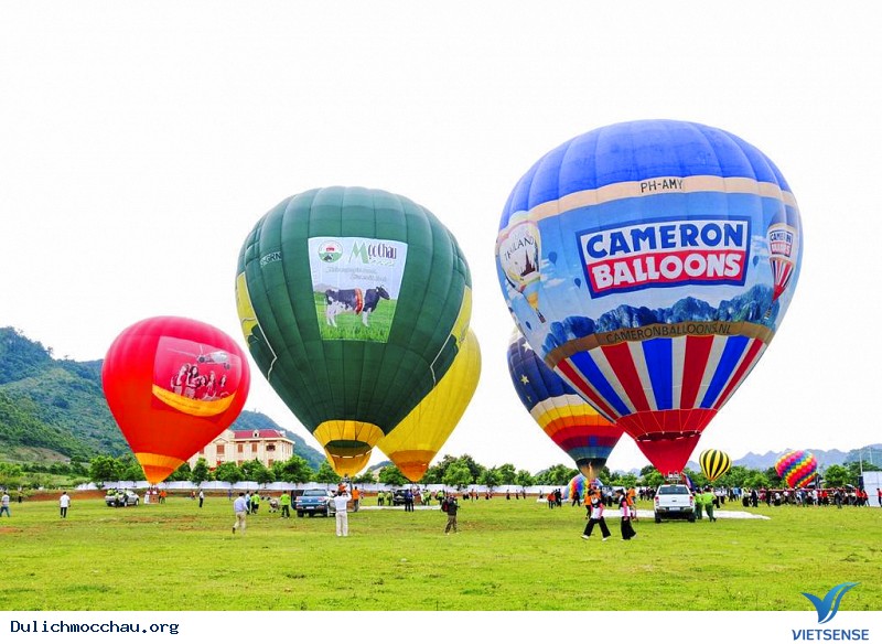 Lễ hội khinh khí cầu Quốc tế lần thứ 2 trên Cao nguyên Mộc Châu - Ảnh 2