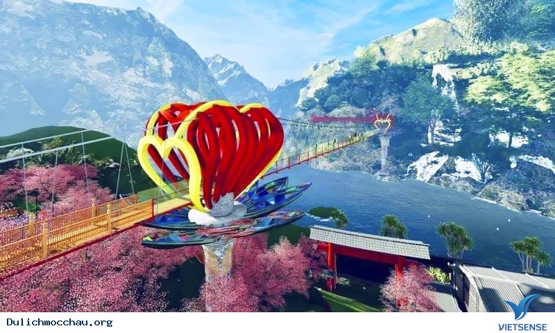 Sẽ có cây cầu kính tình yêu đầu tiên ở Việt Nam được khánh thành tại Mộc Châu - Ảnh 4