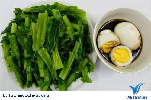 Cải Mèo Chấm Trứng Xì Dầu Mộc Châu - Ảnh 4