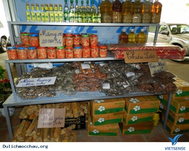 Gian quà tặng đặc sản Mộc Châu